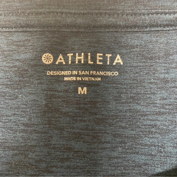Athleta Navy Long Sleeve Top - Picture 3 of 7